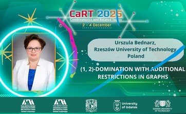 Udział pracowników Zakładu Matematyki Dyskretnej w konferencji CaRT 2025